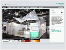 Tablet Screenshot of mezzo-systems.com